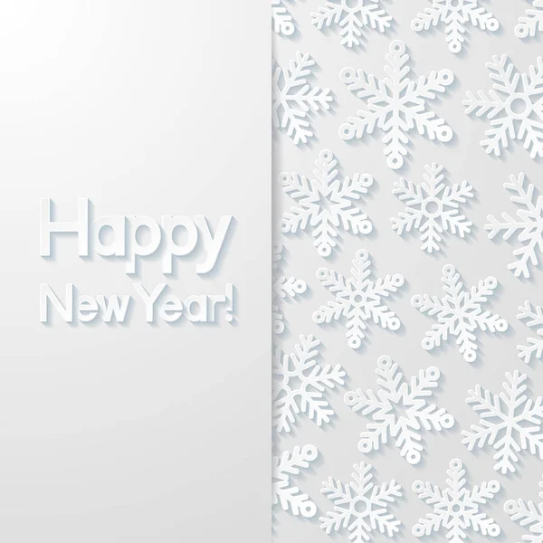 New year greeting card — Stock Vector