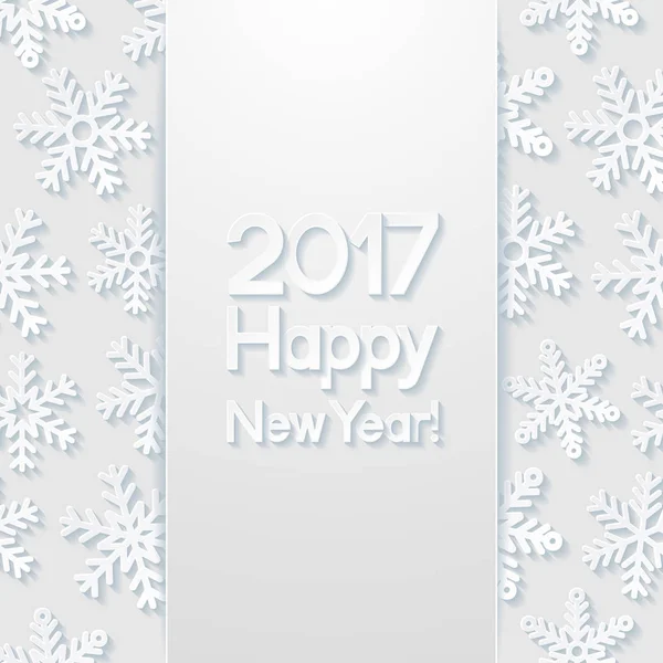 New year greeting card — Stock Vector