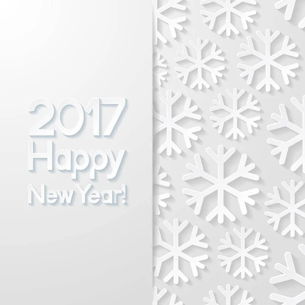 New year greeting card — Stock Vector