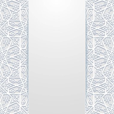 Geleneksel süsleme ile arka plan