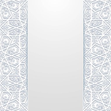 Geleneksel süsleme ile arka plan