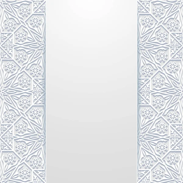 Abstrakter Hintergrund mit traditionellem Ornament — Stockvektor