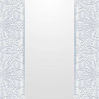 Geleneksel süsleme ile arka plan