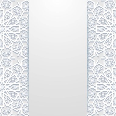 Geleneksel süsleme ile arka plan