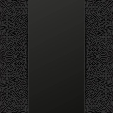 Geleneksel süsleme ile arka plan