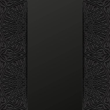 Geleneksel süsleme ile arka plan