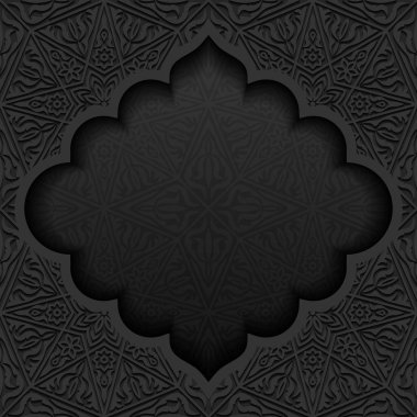 Geleneksel süsleme ile arka plan