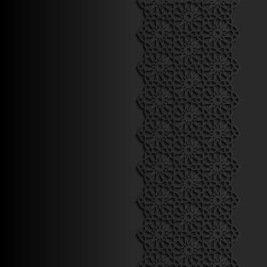 Geleneksel süsleme ile arka plan