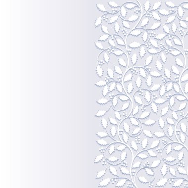 Holly ile çiçek arka plan