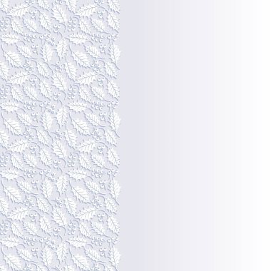 Holly ile çiçek arka plan