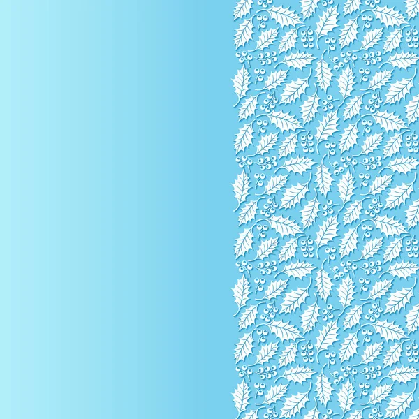 Holly ile çiçek arka plan