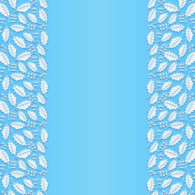 Holly ile çiçek arka plan