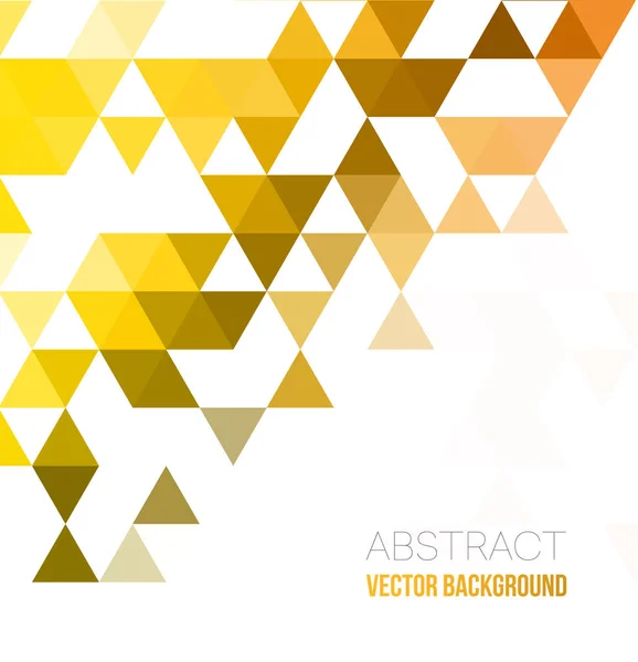 Abstract geometric background with triangles. — Stock Vector