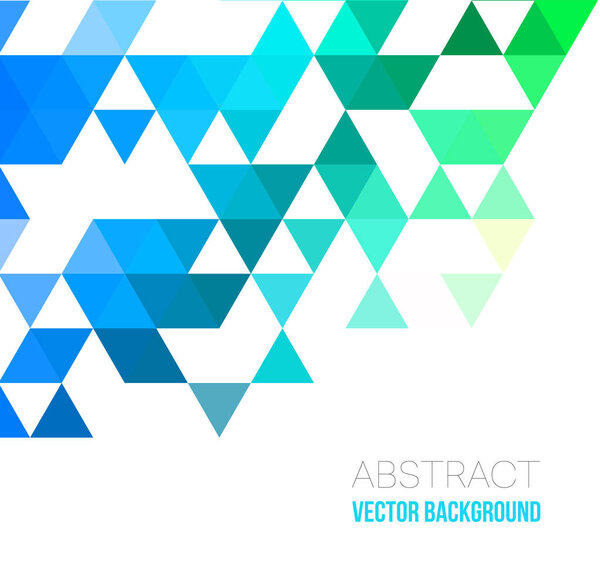 Abstract geometric background with triangles.