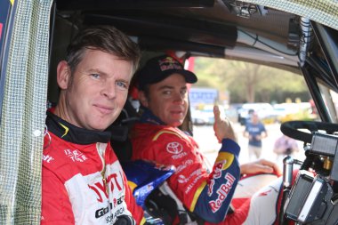 Dakar efsaneler Navigator, Dirk von Zitzewitz ve Giniel d sürücüsü