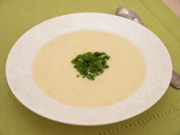 Sopa de Vichyssoise - sopa con puerros — Foto de Stock