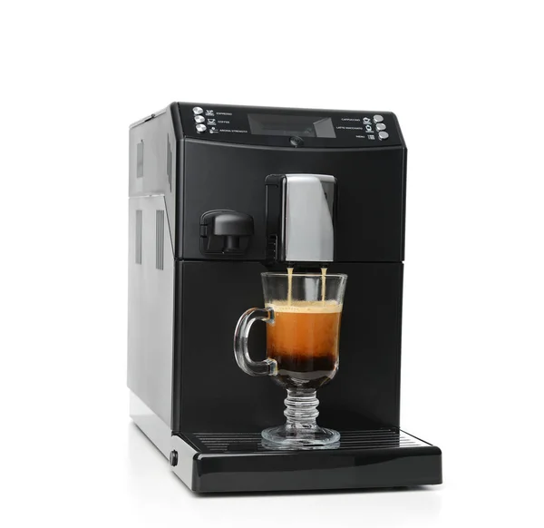 Espresso och americano kaffebryggare kaffebryggare — Stockfoto