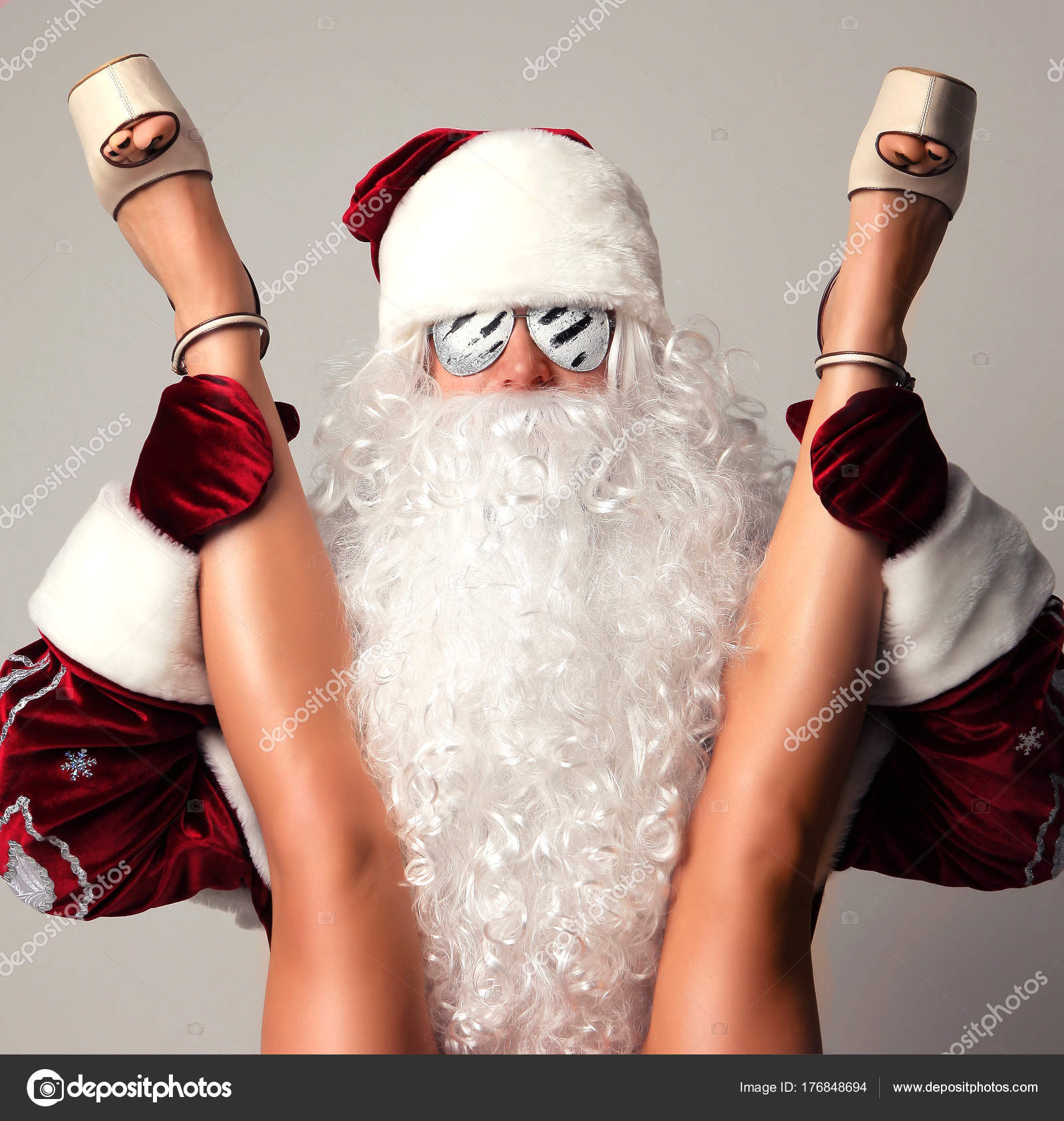 Naked Women Santa Claus