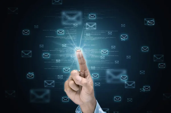 Internet Electronic Email — Stock Photo, Image