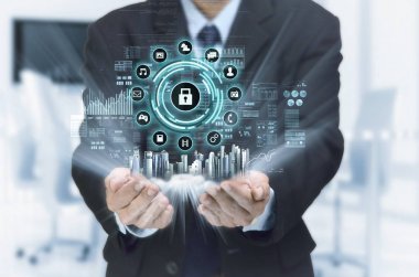 Internet teknolojisi güvenli iş ağına