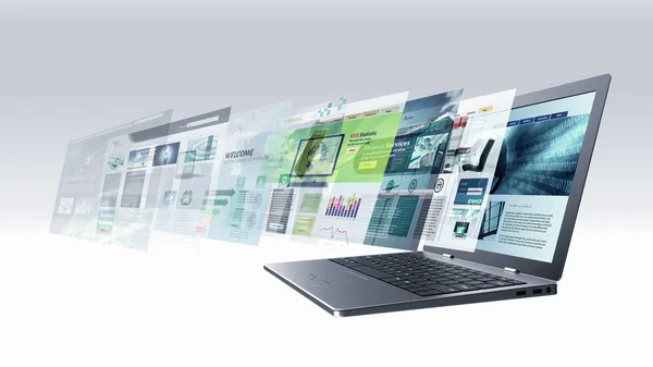 Internet informatie technologie concept — Stockfoto