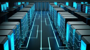 İnternet Sunucu odası veya süper bilgisayar kavramı