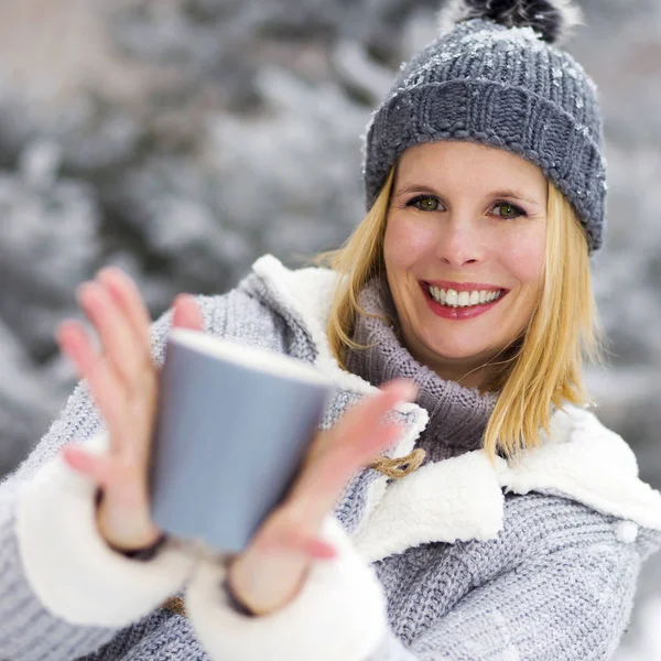 Winter clothes of women. — Stock Photo, Image