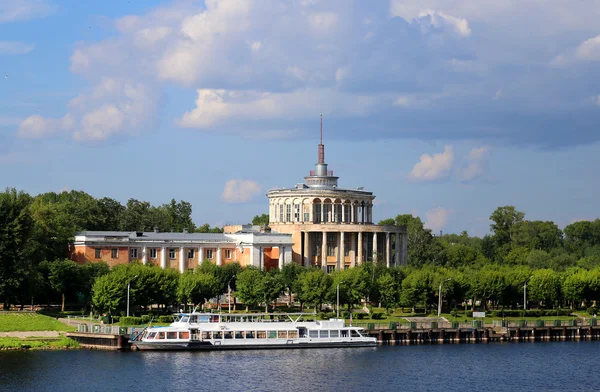 Schiffsstation in Russland — Stockfoto