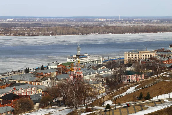 Vista sobre o Volga — Fotografia de Stock