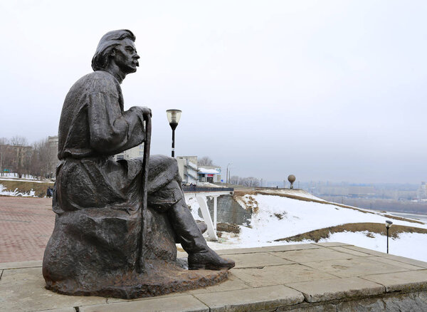 The monument Maxim Gorky