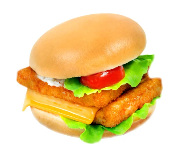 Balık fotoğrafları büyük lezzetli burger