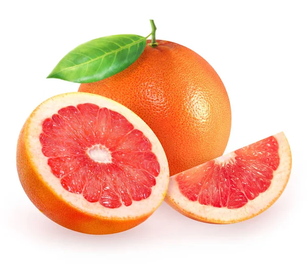 Schöne Komposition mit Grapefruit — Stockfoto