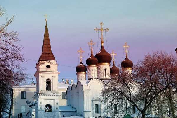 在莫斯科的东正教教堂 — 图库照片
