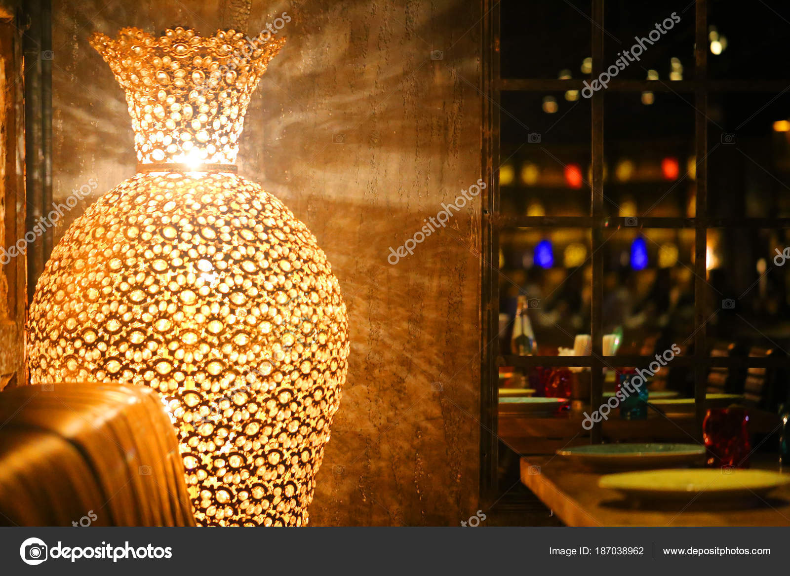 Indian Style Lamps Stock Editorial Photo Kostin77 187038962 Beautiful Indian Style Lamps In The Restaurant Take A Close Up Picture Photo By Kostin77