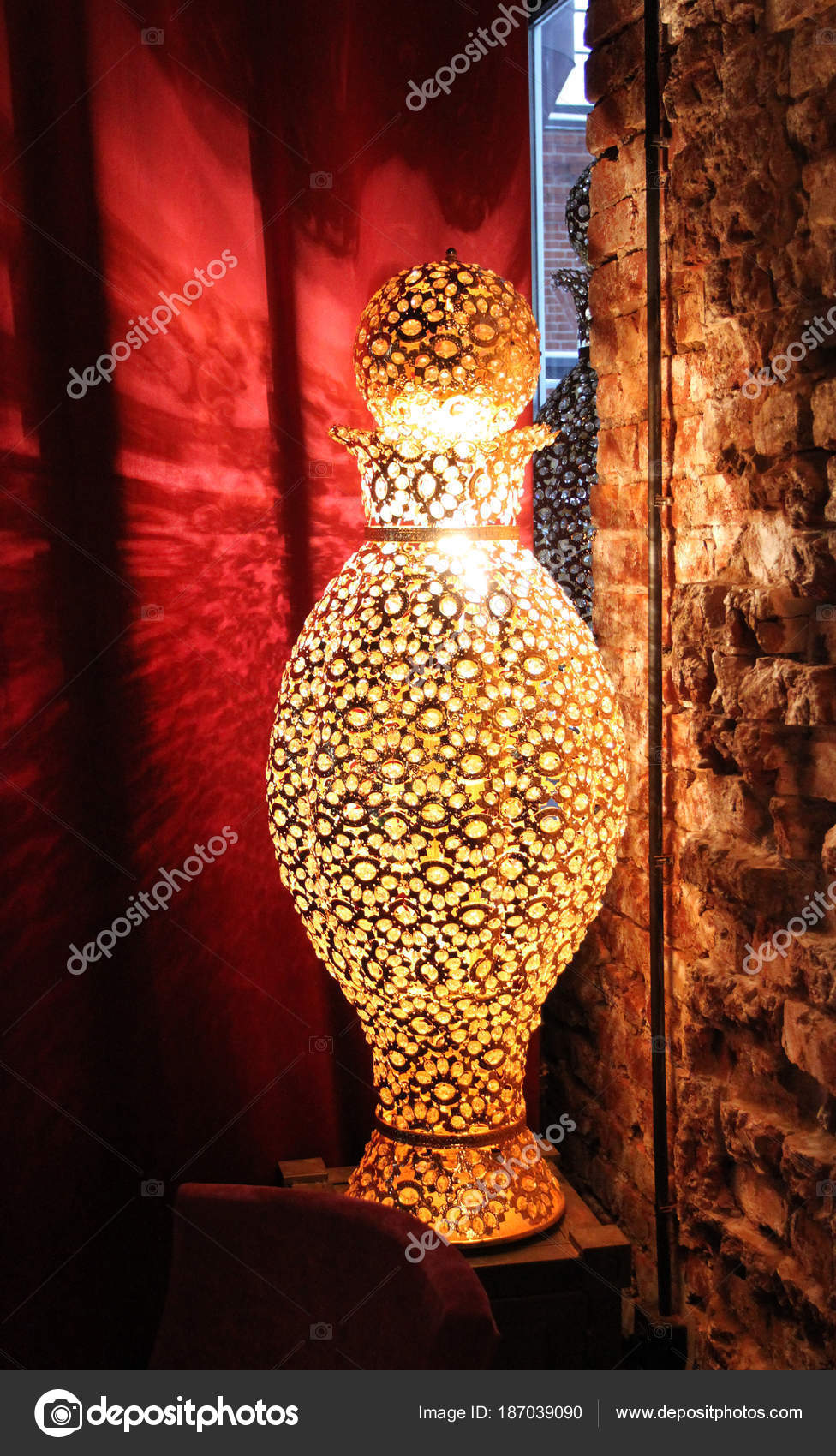 Indian Style Lamps Stock Photo Kostin77 187039090 Beautiful Indian Style Lamps In The Restaurant Take A Close Up Picture Photo By Kostin77