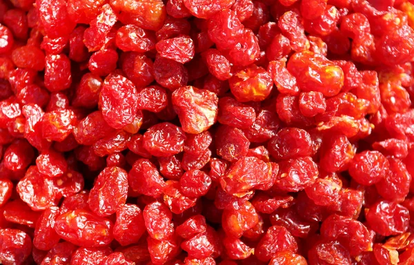 Вкусные красные ягоды изюма — стоковое фото