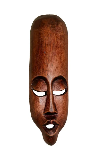 Индонезийская деревянная маска — стоковое фото
