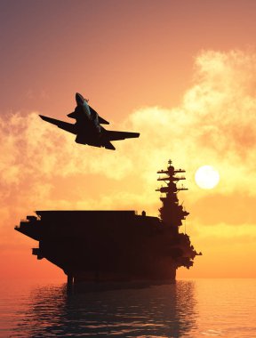 Gün batımı. , 3d render