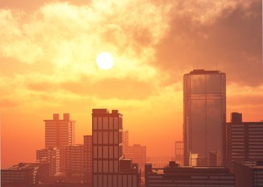 Yüksek teknoloji, 3d render