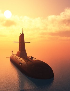 The military ship