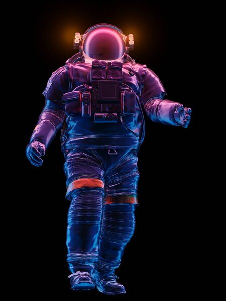 Astronaut  ,3d render