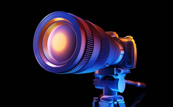 Camera.,3d render — Stock Photo, Image