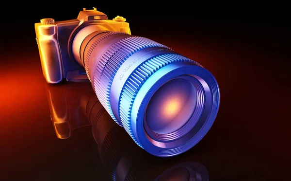 Camera.,3d render — Stock Photo, Image