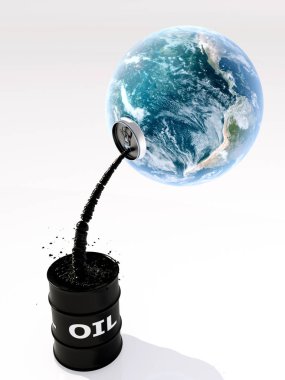 Gezegen ve petrol.