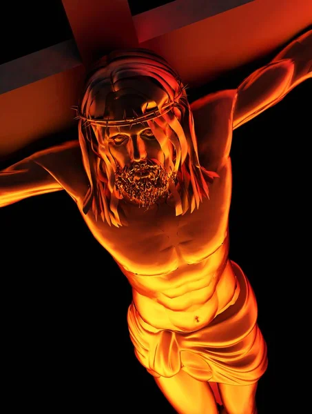 O Cristo, 3d render — Fotografia de Stock