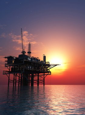 Petrol, 3d render