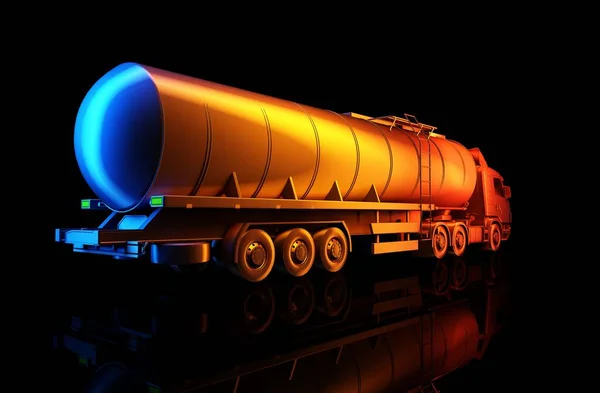 Combustible., 3d render — Foto de Stock