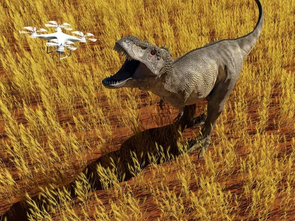 Dinosaurie, 3d render — Stockfoto
