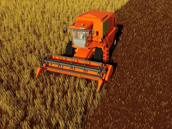 Harvest. .3d render — Stock Photo, Image
