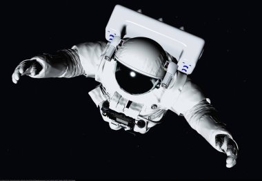  Astronaut.3D render